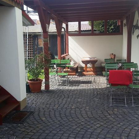 Hotel Café im Hof Streufdorf Esterno foto