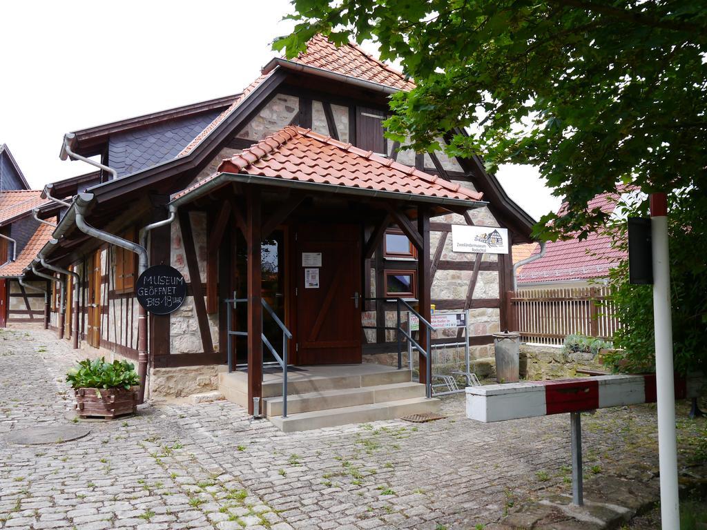 Hotel Café im Hof Streufdorf Esterno foto