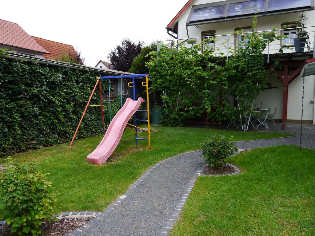 Hotel Café im Hof Streufdorf Esterno foto