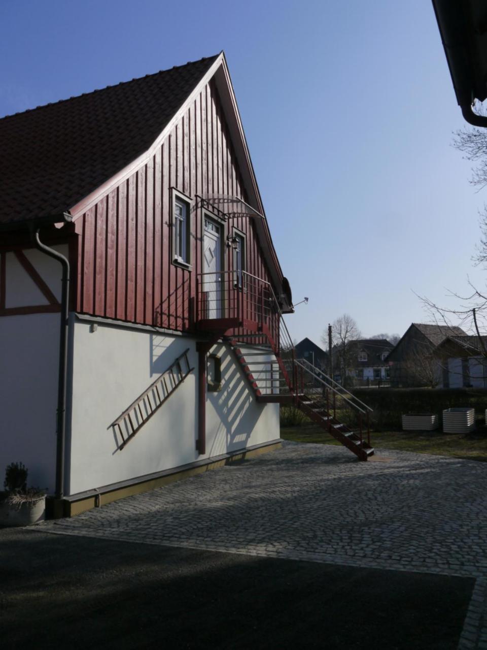 Hotel Café im Hof Streufdorf Esterno foto